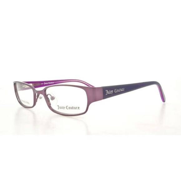 Juicy Couture Petite Metal Eyeglasses Frames Acetate Arms JU911 0FU5 130 Purple - Picture 1 of 14